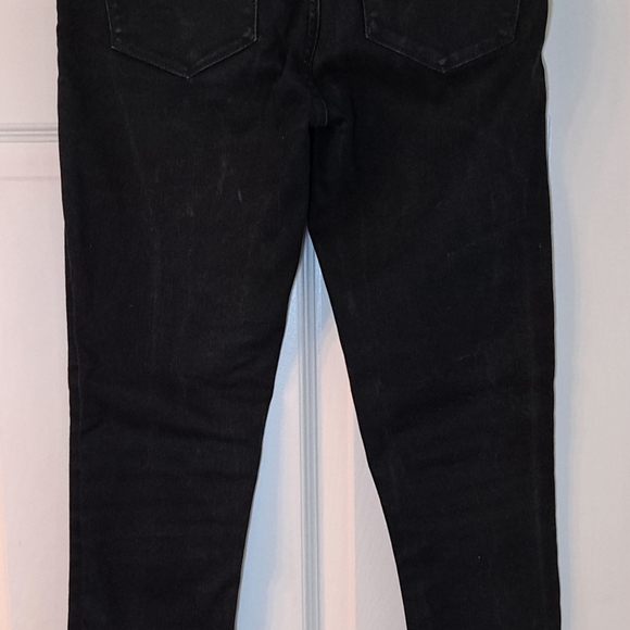 Abercrombie & Fitch Simone Distress  Classic Black Women's Jeans Size 4 - Picture 2 of 6